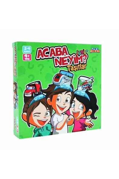 Samatlı Oyuncak Acaba Neyim? Junior Taşıtlar Kutu Oyunu 72605 - Resim 2