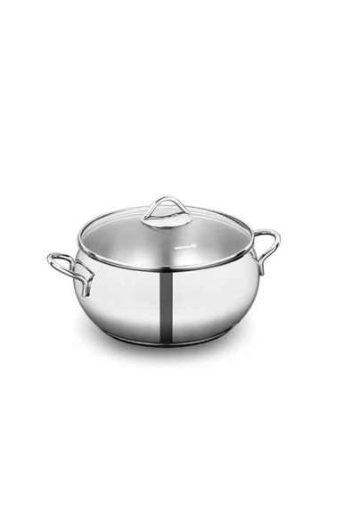 Korkmaz KOR A1074 Tombik Çelik Tencere 22x11 cm 4,9 Litre ürün görseli 1