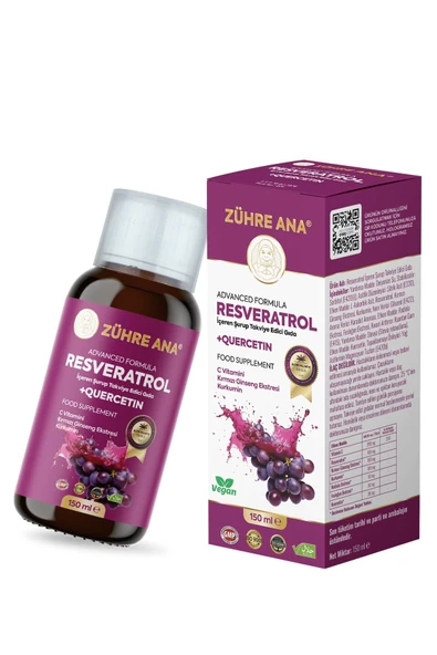 Zühre Ana Resveratrol Şurup 150 Ml ürün görseli 1
