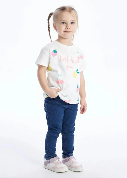 LC Waikiki Basic Kız Bebek Jean Pantolon ürün görseli 1