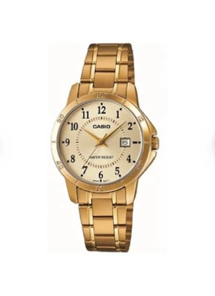 Casio Ltp-V004g-9Budf Kadın Kol Saati-Ca47 ürün görseli 1