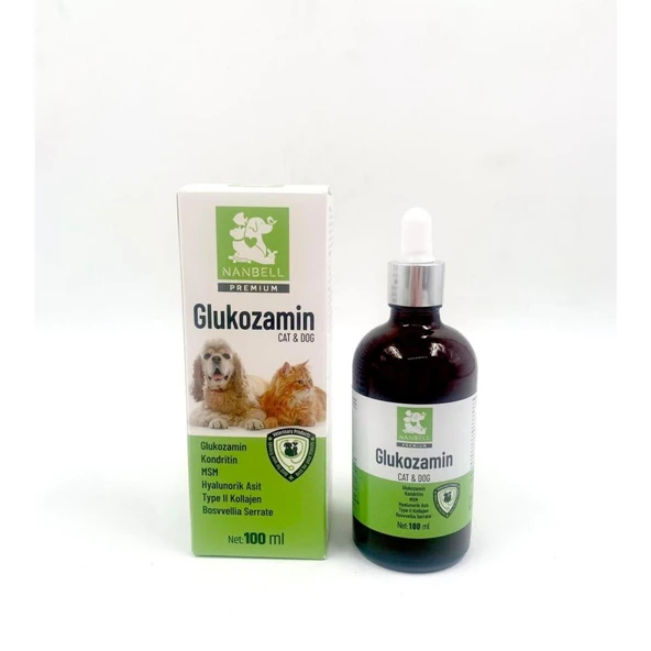 Nanbell Glukozamin Kedi Köpek Şurup 100Ml ürün görseli 1