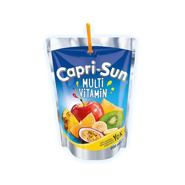 Capri - Sun Multi Vitamin 200 ml x 40 Adet - Resim 3