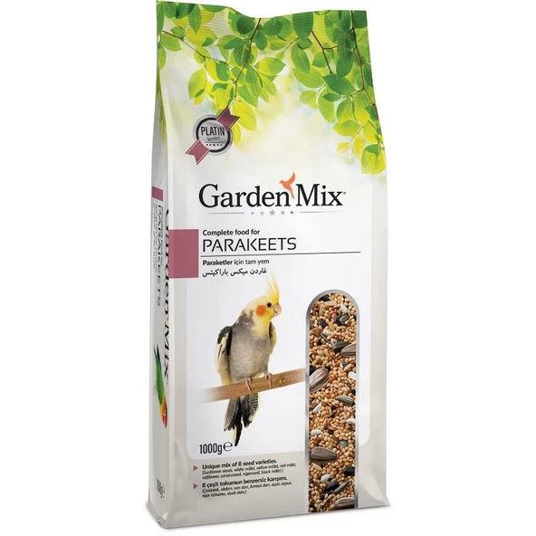 Garden Mix Platin Paraket Yemi 1kg ürün görseli 1