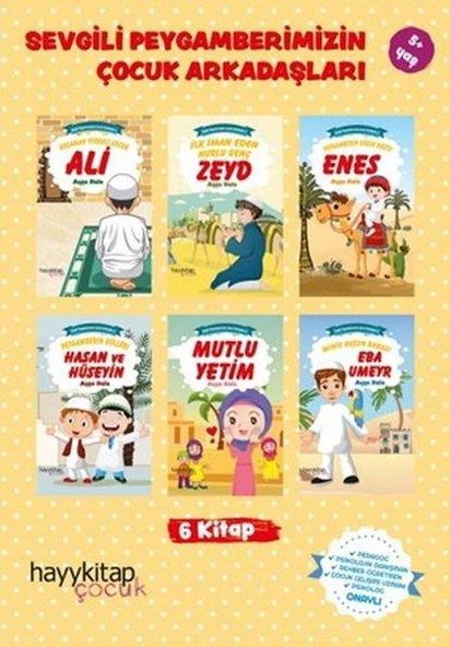Sevgili Peygamberimizin Cocuk Arkadasları Öykü Seti 6 Kitap ürün görseli 1