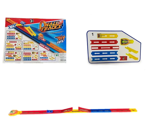 Oyuncak Araba Fırlatma Pisti 122 Cm Ve 2  Araba ürün görseli 1