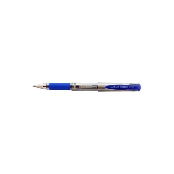 Uni-Ball Roller Kalem Signo Broad Jel Bilye Uç İmza Kalemi 1.0 MM Mavi Siyah UM-153 ürün görseli 1