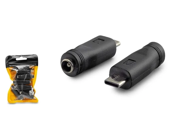 Hadron HDX1340 Çevirici Notebook Adaptör Ucu Type-C 5.5X2.5MM DİŞİ 1 ADET ürün görseli 1