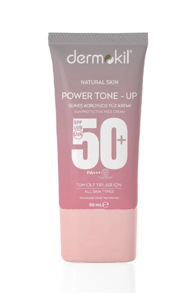 Dermokil Power Tone-Up Güneş Koruyucu Yüz Kremi 50+Spf ürün görseli 1