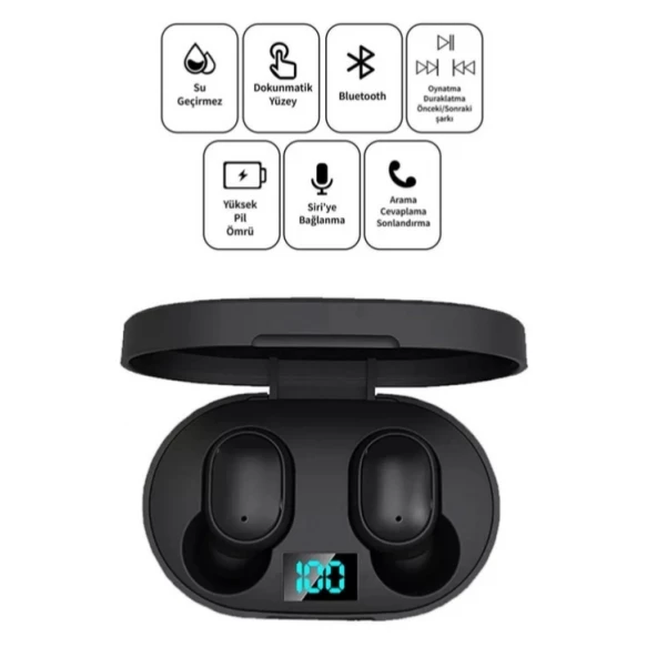 Favors E6S Bluetooth Kulak İçi Kulaklık ürün görseli 1