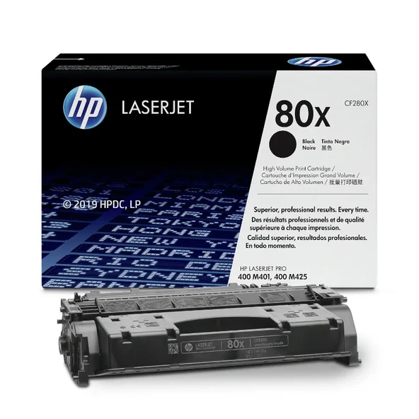 HP 80X CF280X TONER,Siyah,Orijinal ürün görseli 1