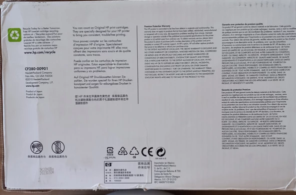 HP 80X CF280X TONER,Siyah,Orijinal - Resim 5