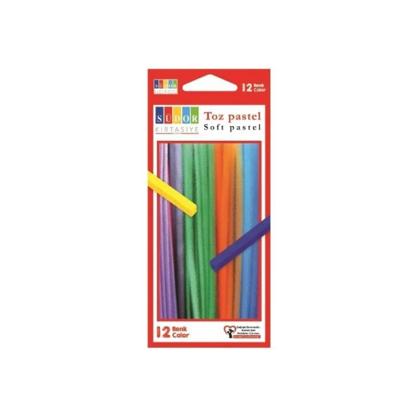 Südor Toz Pastel Boya 12 Renk BS97 ürün görseli 1