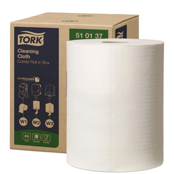 Tork Nonwoven Temizlik Bezi Rulo Beyaz 152 Metre 1 Rulo (510137) ürün görseli 1