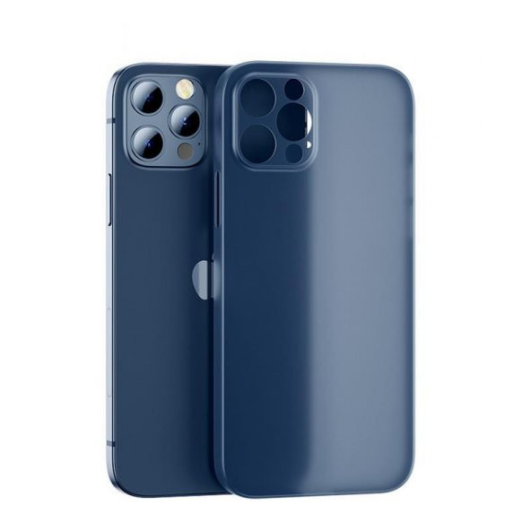 Apple iPhone 12 Pro Kılıf İnce Lüks Kamera Çıkıntılı PP Silikon ürün görseli 1