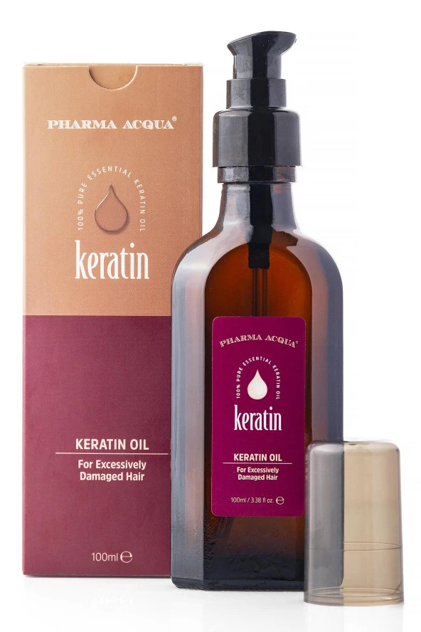 Aşırı Yıpranmış Saçlar için Keratin Bakım Yağı 100 ml ürün görseli 1