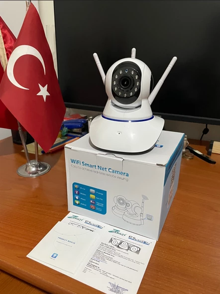 ZTECH ZR-2029 3MP Wifi Smart Kablosuz Bebek Bakıcı Evcil Hayvan İzleme Kamerası ürün görseli 1