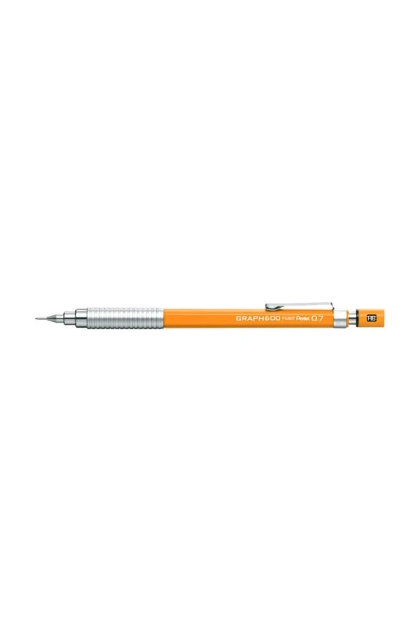 Pentel Çizim Kalemi Graph 600 0.7 MM Turuncu PG607-F ürün görseli 1