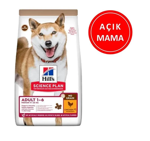 Hills Tahılsız Tavuklu Yetişkin Köpek Maması 1 Kg AÇIK ürün görseli 1