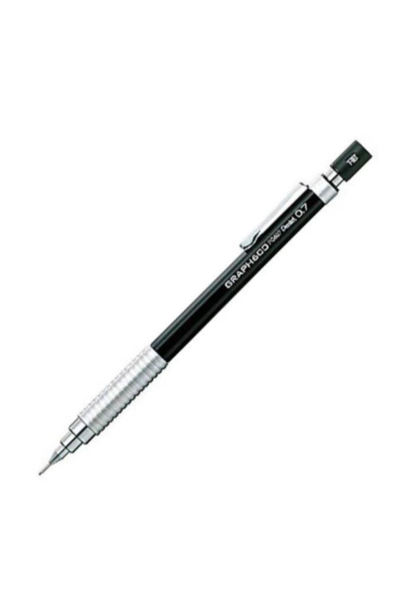 Pentel Çizim Kalemi Graph 600 0.7 MM Siyah ürün görseli 1