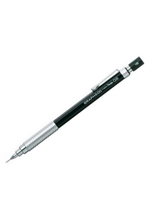 Pentel Çizim Kalemi Graph 600 0.5 MM Siyah PG605-A ürün görseli 1