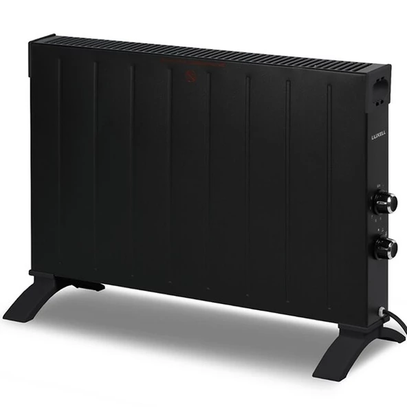 Luxell HC-2947 2500W Elektirikli Konvektör Isıtıcı - Siyah ürün görseli 1