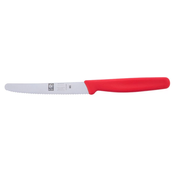 ICEL Biftek Bıçağı 12cm Dişli Kırmızı ürün görseli 1