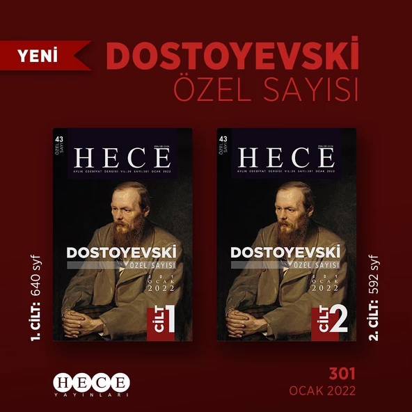 Hece Özel Sayı 43 Ocak 2022 - 301.Sayı ürün görseli 1