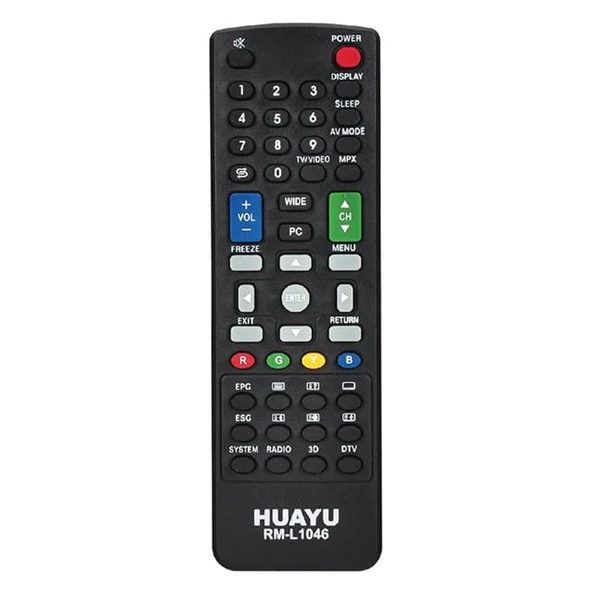 Sharp RM-L1046 Universal Lcd-Led Tv Kumandası - Resim 3