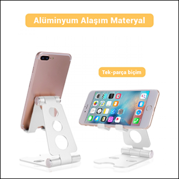 MÜHLEN GL059 Katlanabilir, Taşınabilir ve Evrensel Telefon/Tablet Standı ürün görseli 1