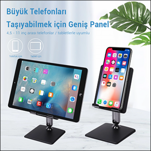 MÜHLEN GL0133 Evrensel, Ayarlanabilir, Katlanabilir Telefon/Tablet Standı ürün görseli 1