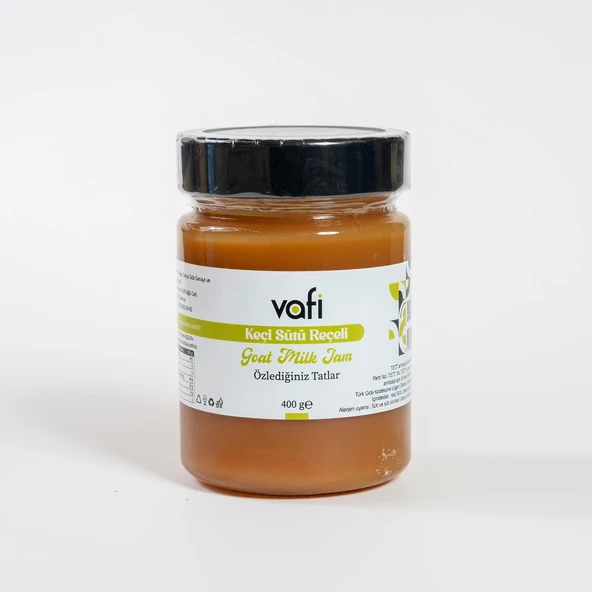Vafi Reçel Serisi Keçi Sütü Reçeli 400 gr  1 ADET ürün görseli 1