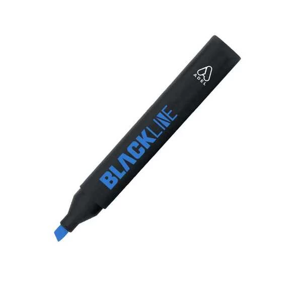 Blackline Fosforlu Kalem - Mavi - Resim 2