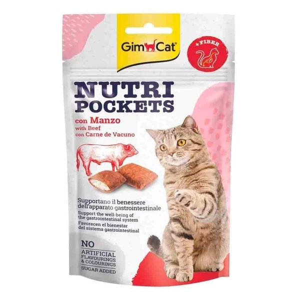 GİMCAT KEDİ ÖDÜL TABLETİ NP BİFTEK MALT 60GR ürün görseli 1