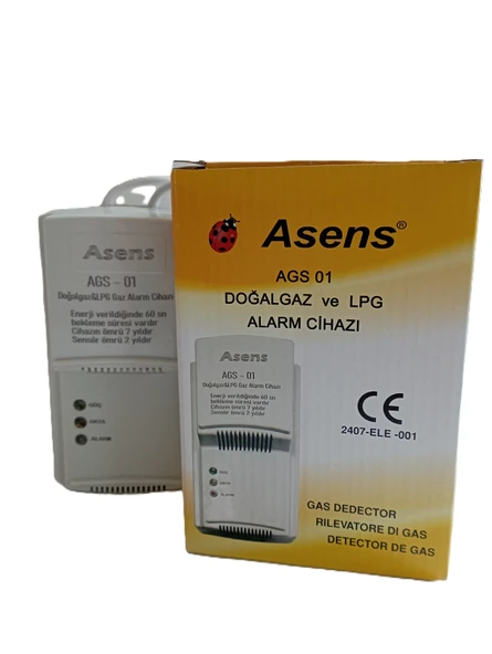 Asens Doğalgaz ve Lpg Alarm Cihazı ürün görseli 1