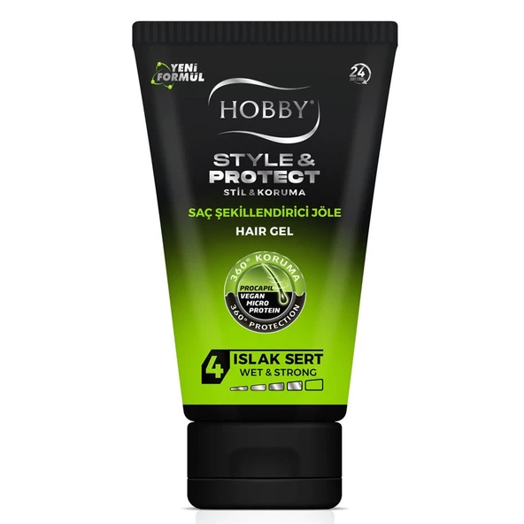 Hobby Jöle Style Protect 150 ml Islak Sert  04 Tüp ürün görseli 1