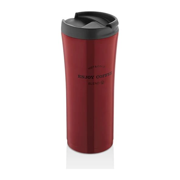 KORKMAZ A638-01 FREEDOM COLOURS KIRMIZI MUG ürün görseli 1