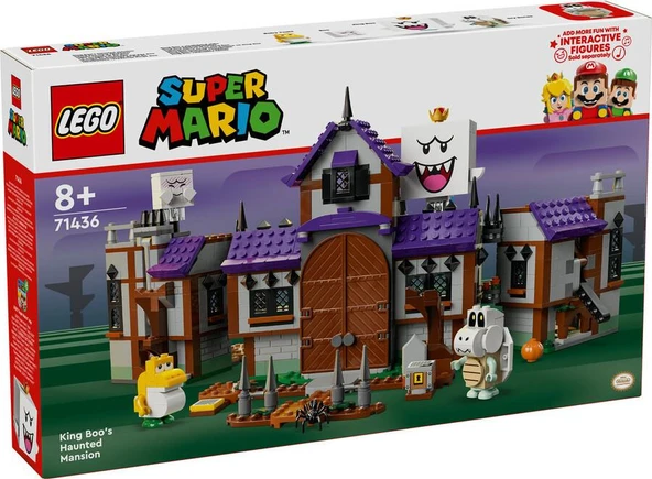 LEGO Super Mario 71436 King Boo's Haunted Mansion ürün görseli 1