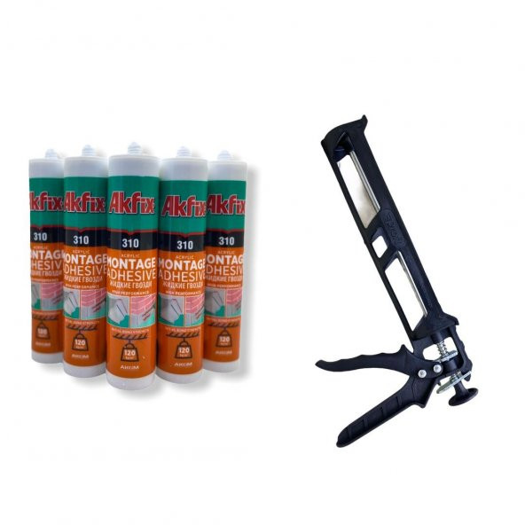 Kartonpiyer & Stropiyer Yapıştırıcı Beyaz 310 Ml X 5Li Set ürün görseli 1