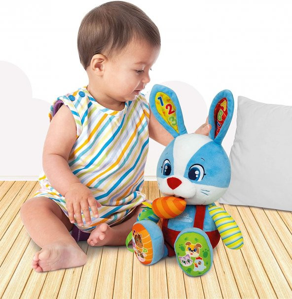 Baby Clementoni Sevimli Tavşan 64544 - Resim 5