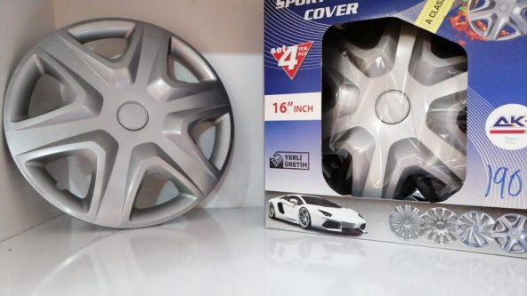 WHEELL COVER JANT KAPAĞI RENKLİ 16'' TAKIM (4 ADET) A175 ürün görseli 1