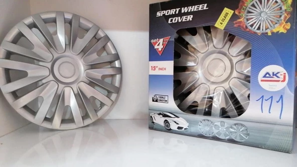 WHEELL COVER JANT KAPAĞI RENKLİ 15'' TAKIM (4 ADET) A111 ürün görseli 1