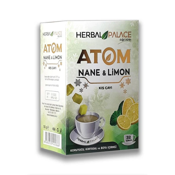 Herbal Palace Nane Limon Atom Çayı 150 gr ürün görseli 1