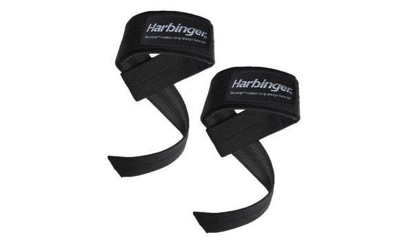 Harbinger Big Grip Pad Lift Straps 21.5'' Black Kaldırma Kayışı 361767 ürün görseli 1