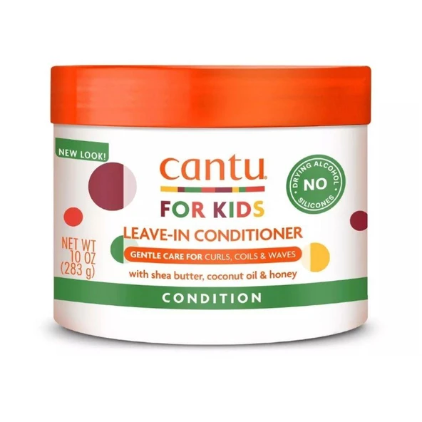 Cantu Kids Kıvırcık ve Dalgalı Çocuklar İçin Durulanmayan Saç Kremi 283 gr ürün görseli 1
