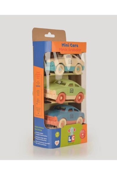 Let's Be Child Minik Arabalar 3 lü - Resim 6