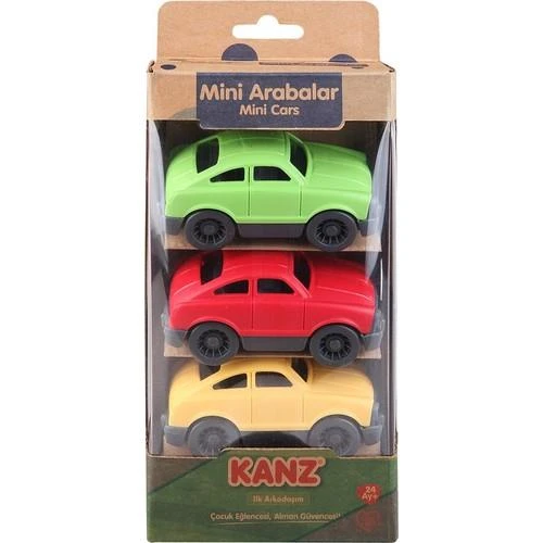 Let's Be Child Minik Arabalar 3 lü - Resim 4