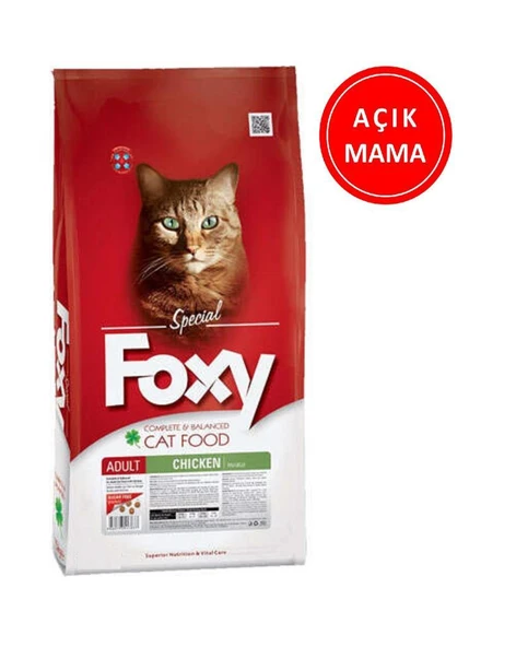 Foxy 30/15 Tavuk Etli Yetişkin Kedi Maması 1 Kg AÇIK ürün görseli 1