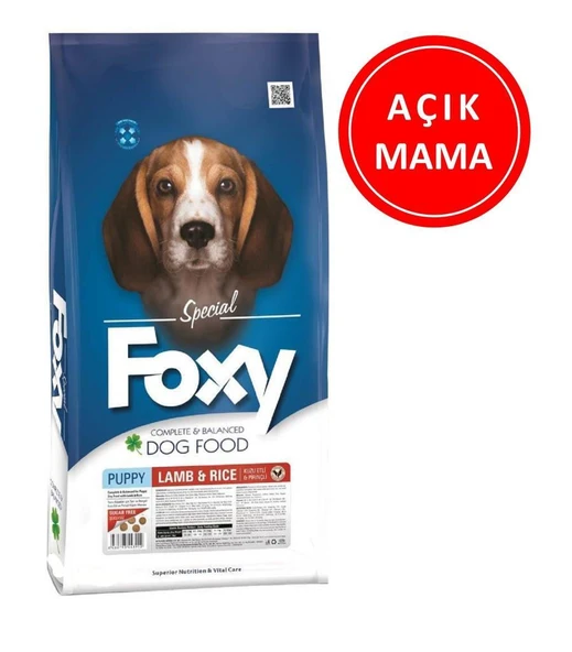 Foxy 27/17 Puppy Kuzu Etli Yavru Köpek Maması 1 Kg AÇIK ürün görseli 1