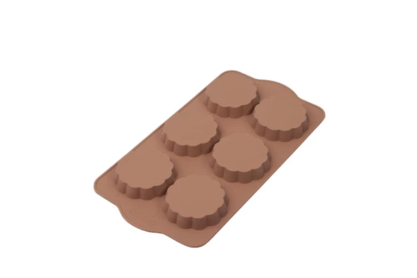 SİLİCOLİFE 6 LI YONCA KEK VE KURABİYE KALIBI - Resim 6